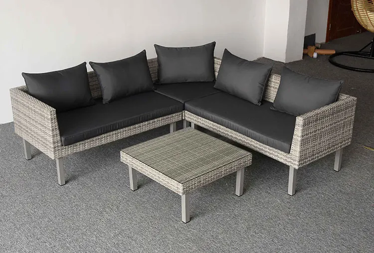 High End Leisure European Miami White Viro Aluminum Powder Coated