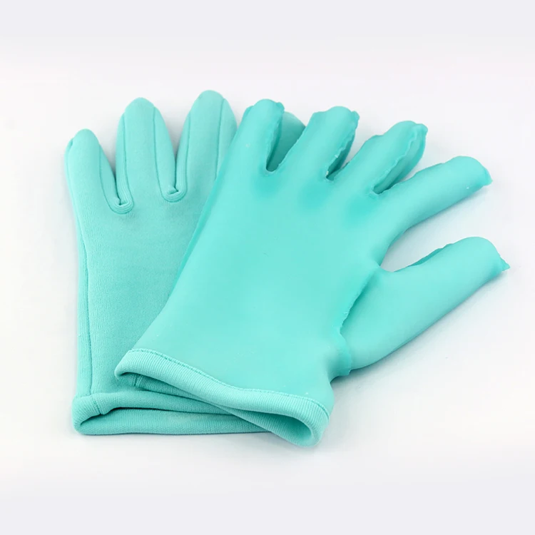 
New design popular moisturizing gel pink gloves and socks cotton spa gel gloves and socks gel moisture socks and gloves 
