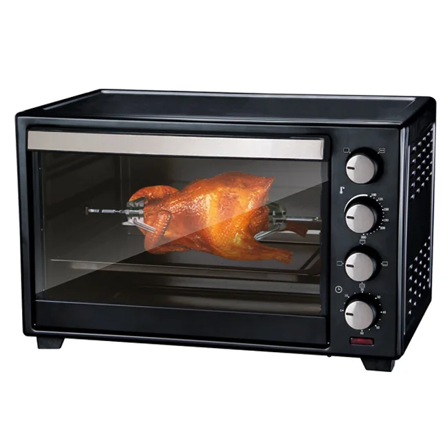 
Electric glass oven CB/ROHS/LFGB approval 30L portable yellow toaster oven 