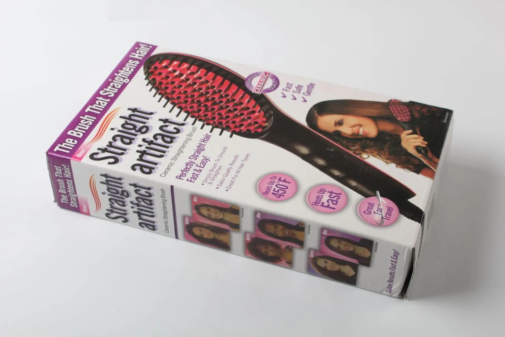 As Seen On Tv Magic Hair Straightener Brush Buy Hair Straightener