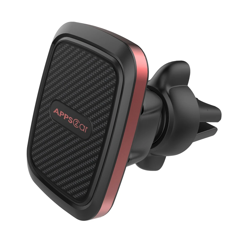 

2019 New Vent Aluminum decoration Car mount, Black