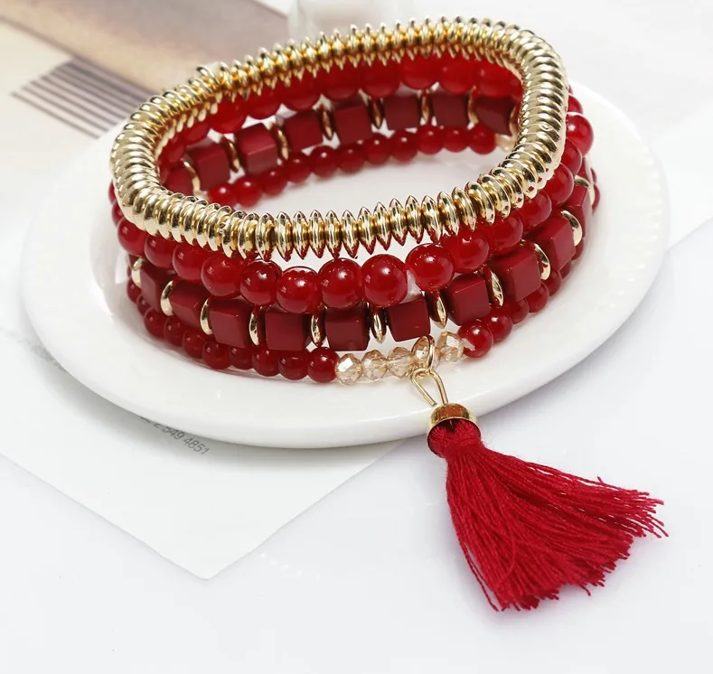 

Boho jewelry elastic bracelet woman fashion 2017, N/a