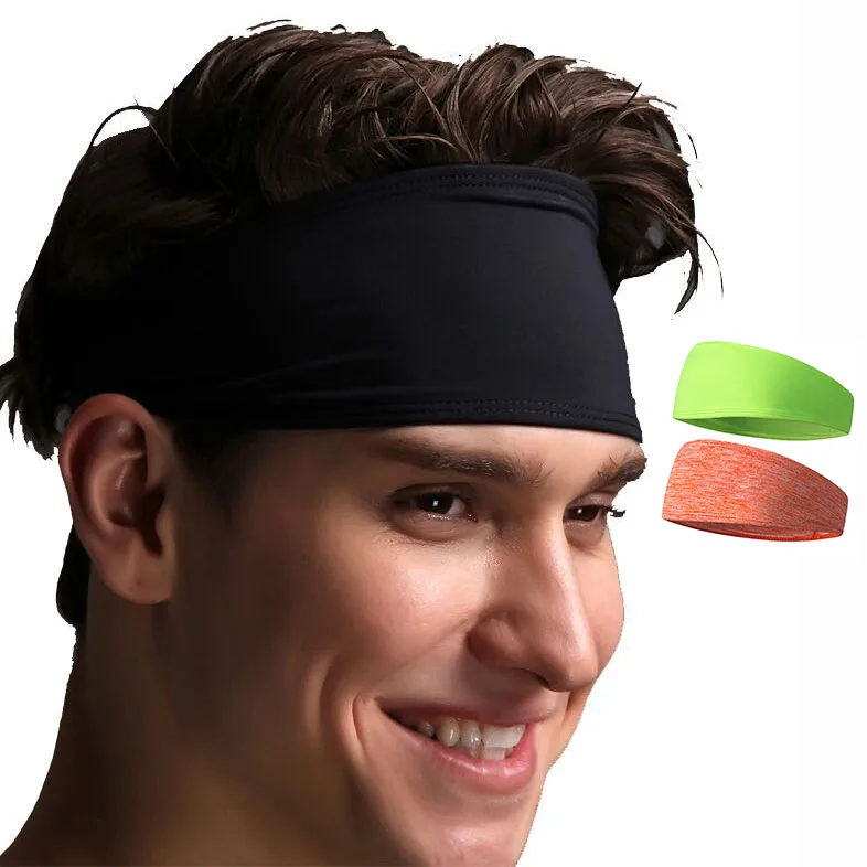 Sports Yoga Solid Color Sweat Headband