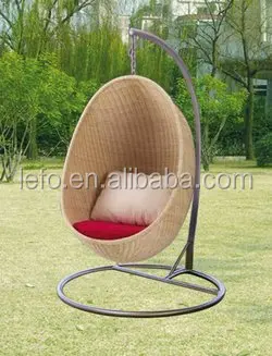 Outdoor Furniture Rattan Garden Swing Egg Chair - Buy Garden Swing