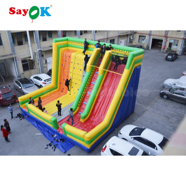 inflatable climbing wall4