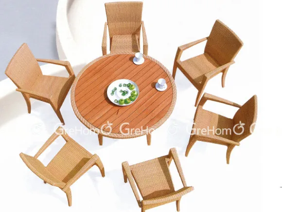 Chinese teak and wooden garden furniture
