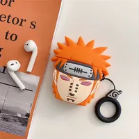 

Free Ship 3D NARUTO Silicone case for airpods 1 for airpod 2 Shockproof Protective Cover Charging Case