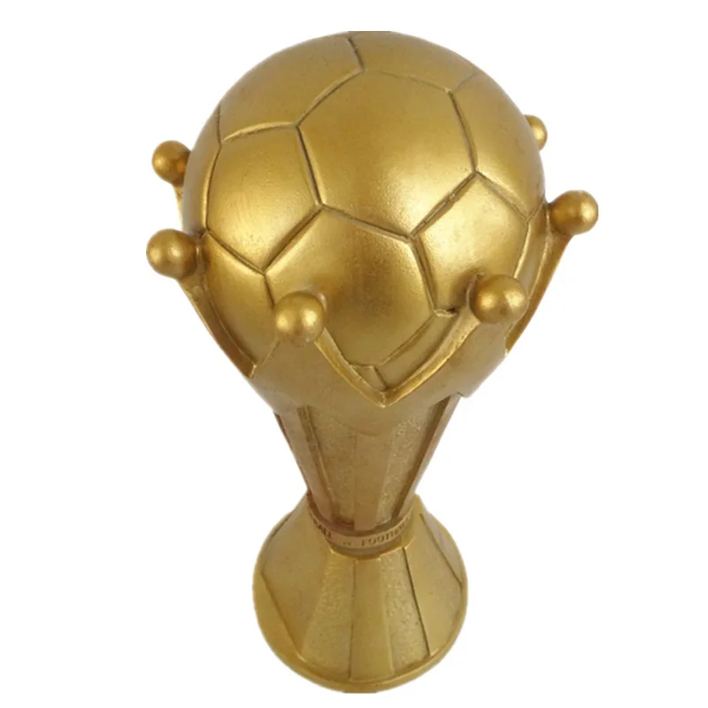 手工雕刻树脂足球体育金奖杯