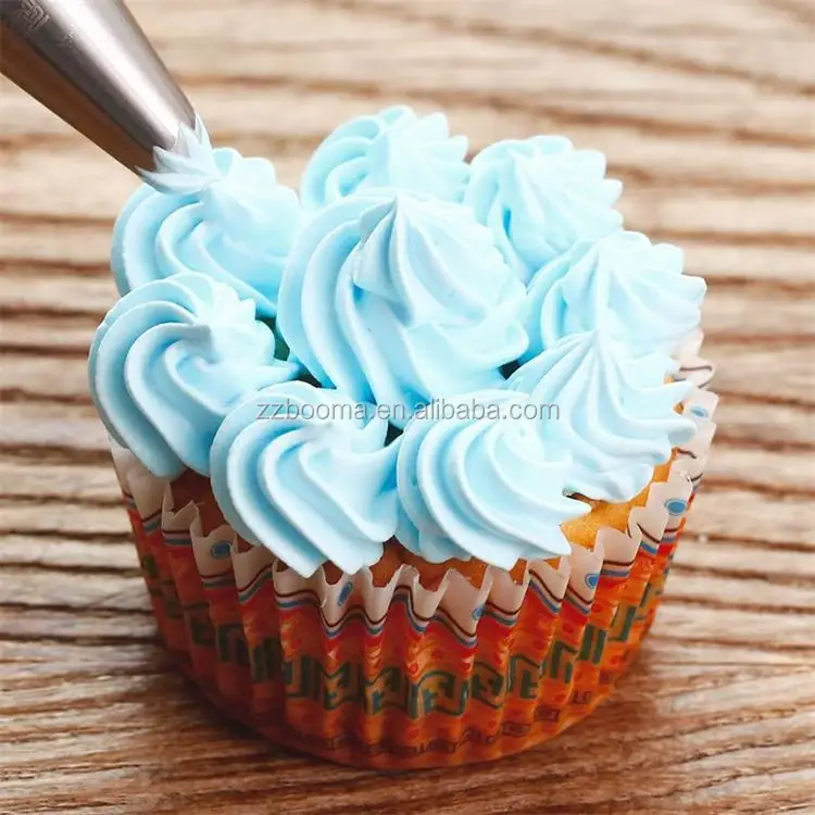 Piping Tips Set Stainless Steel Icing Syringe Diy Coupler Nozzle Pastry