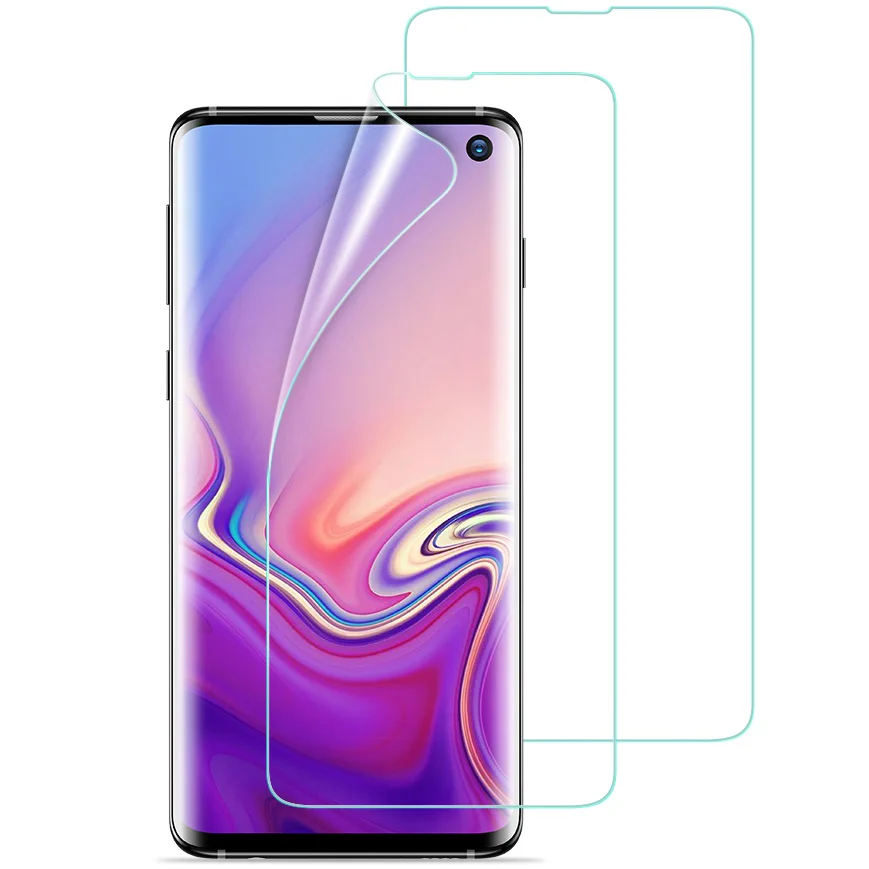 

ESR 3D Full Coverage 3 Pack Fingerprint Unlocking Supported Perfect Match for S10 Screen Protector For Samsung