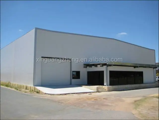 steel structure hangar and warehouse