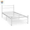 single metal bed frame steel bed frame simple worker iron bed
