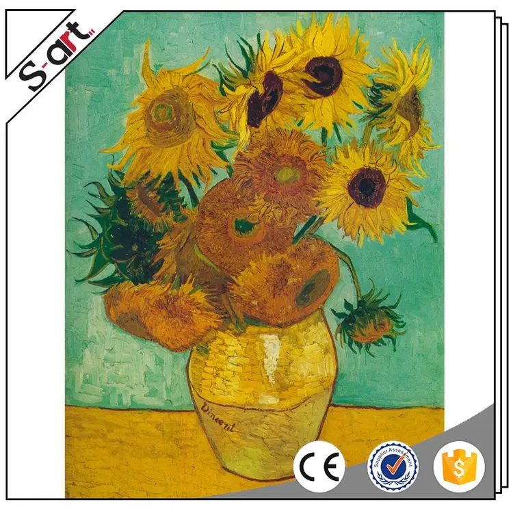 In Viele Stile Hervorragende Leistung Van Gogh Vase Mit Fünfzehn  Sonnenblumen - Buy Van Gogh Vase Mit Fünfzehn Sonnenblumen,Vincent Willem  Van Gogh Ölgemälde,Hervorragende Leistung Van Gogh Vase Mit Fünfzehn  Sonnenblumen Product on