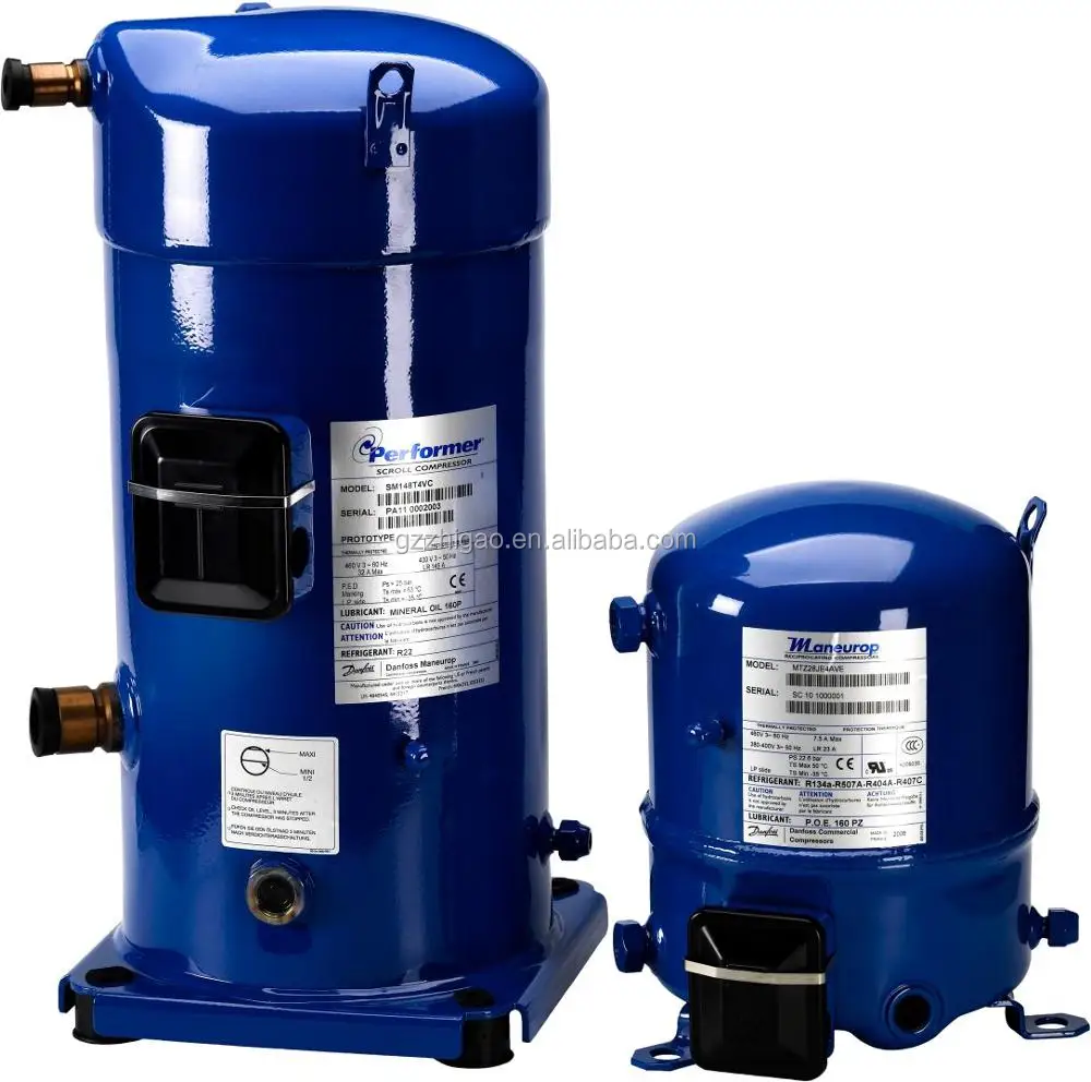 Hot Sale 106300btu Scroll Compressor Sm124a4alb With R22 Refrigerant