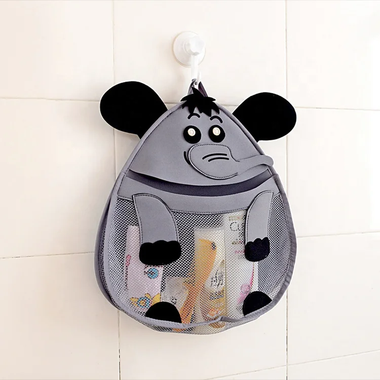 

Cartoon Shower Basket Bathroom Polyester Hanging Storage Bag, Customized color