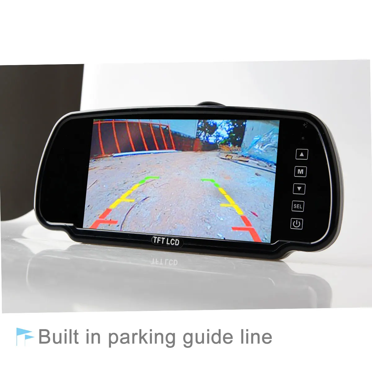 7 inch rearview mirror lcd monitor