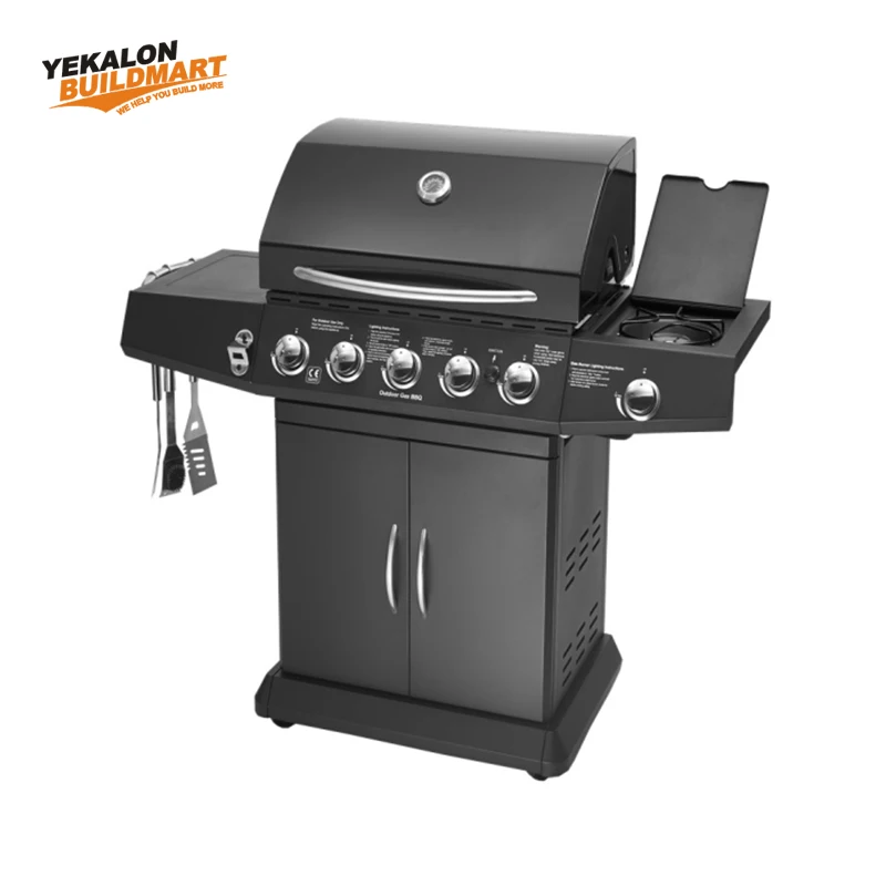 Outdoor Commercial Gas Charcoal Bbq Barbecue Grill Machine, View bbq