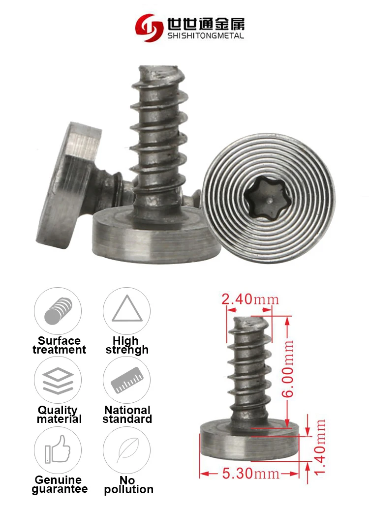 Camera Tripod Metric Tox Torx Drive Screw Large Head Stainless Steel Decorative Screws Buy