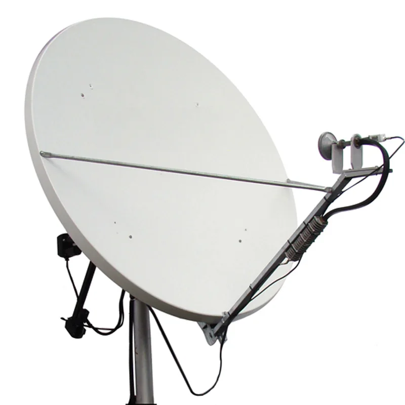 Ku Band 150cm Straight Pipe Universal Solid Satellite Dish Antenna