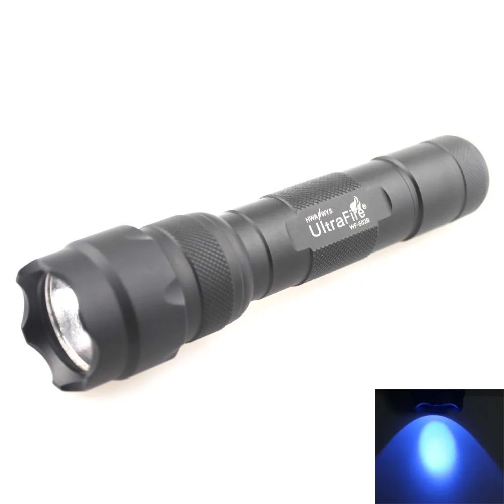 

UltraFire 502B LED Blacklight Torch 395nm UV Flashlight