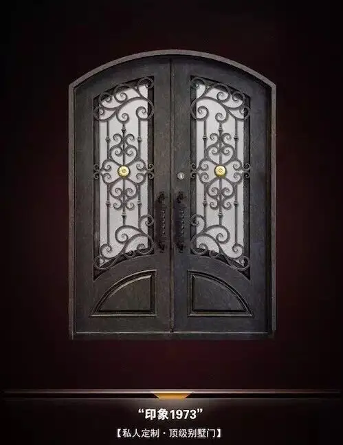Factory Supplier Wholesale Iron Front Doors Garden Gate Design ... Factory Supplier Wholesale Iron Front Doors Garden Gate Design ...