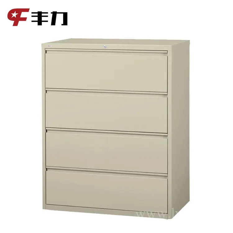 Alibaba 8 Years Supplier Steel Large 4 Drawers Filing Cabinet With