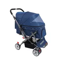 

2019 Fashion colorful folding wholesale pet strollers