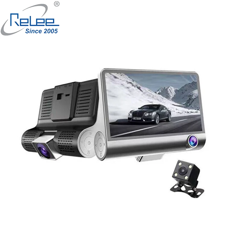 

Best Sale Car DVR Three Triple Lens Car Camera HD Video Recorde Dash Cam 12 Months Oem/neutral RLDV-313 Support CN;GUA JL5201 Ce