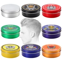 

BJXWAX03 China Becca Factory colorful aluminum box hair pomade for men private label , high quality hair wax