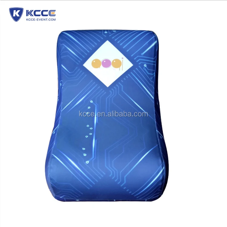 Printed PVC tarpaulin inflatable seating, air sealed outdoor advertising chair