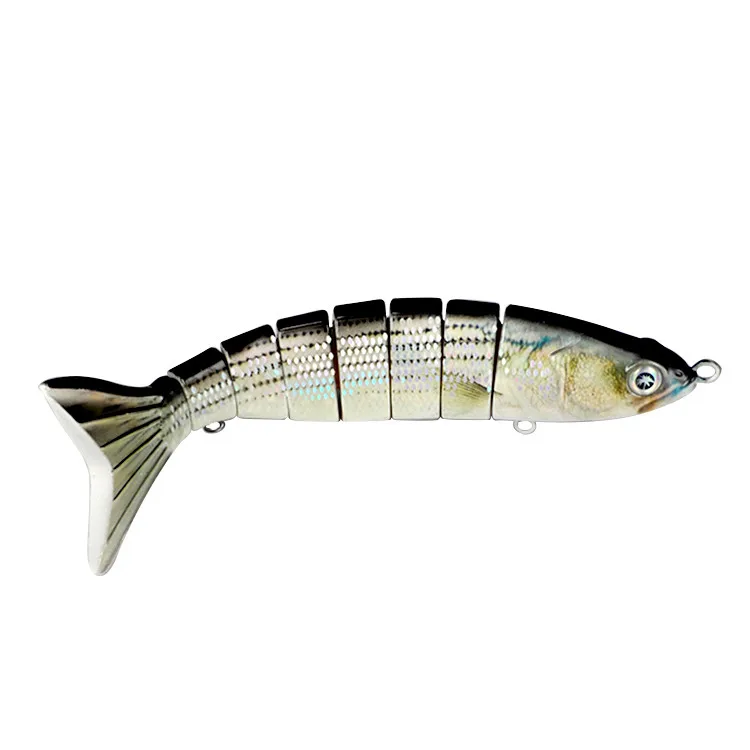 

Gorgons 7.08inch 180mm 65g Tuna 8 segmented jointed fishing lure swimbait multi jointed lure