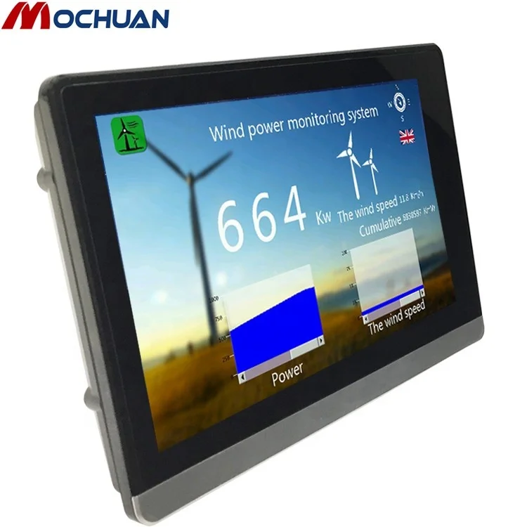 

best selling ips capacitive embedded rs485 7 Ethernet hmi touch screen panel