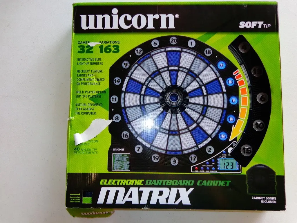 unicorn matrix electronic dartboard