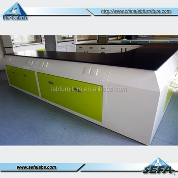 Hot Sales Steel Modular U Shape Wall Bench Lab Work Bench Lab