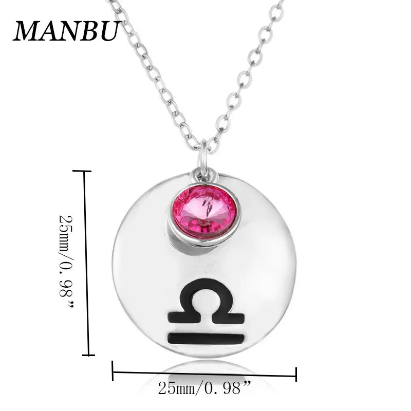 

zodiac necklace choker necklace 925 sterling silver necklace pendant simple 12712, Picture