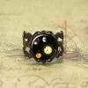 Galaxy ring Galaxy beautiful outer space glass Photo ring