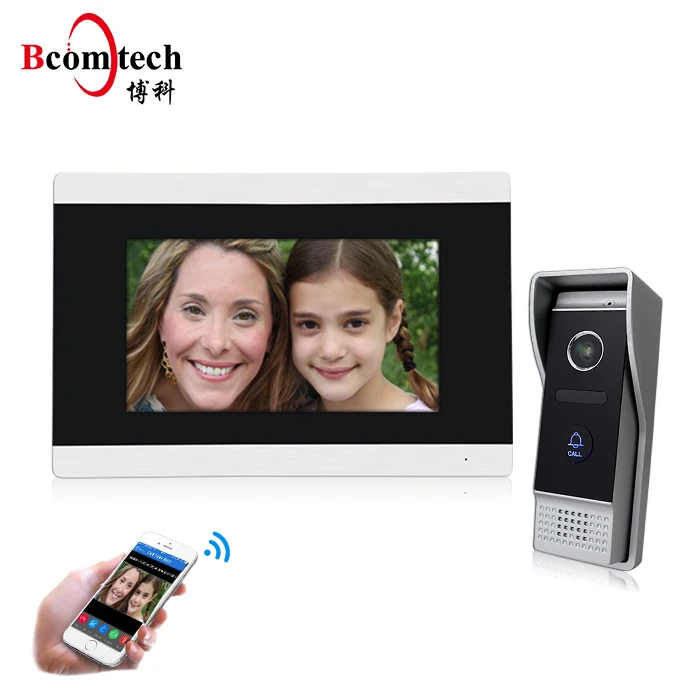 Bcomtech Android Ios App Based Wireless Video Door Bell Intercom