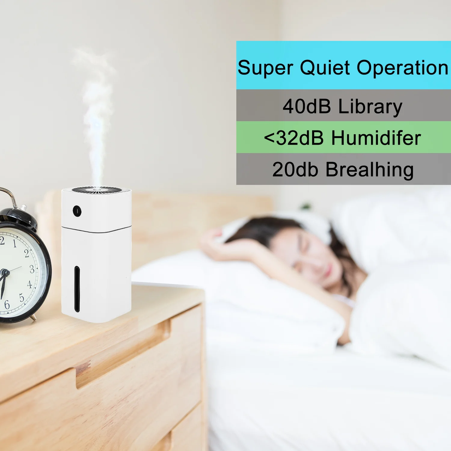 Mini Humidifier Travel Size Personal Humidifier, USB Powered Cool Mist Humidifier with 7 Color Night Light for Office Bedroom.JPG