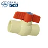 High demand 1 2 3 4 inch cpvc ball valve