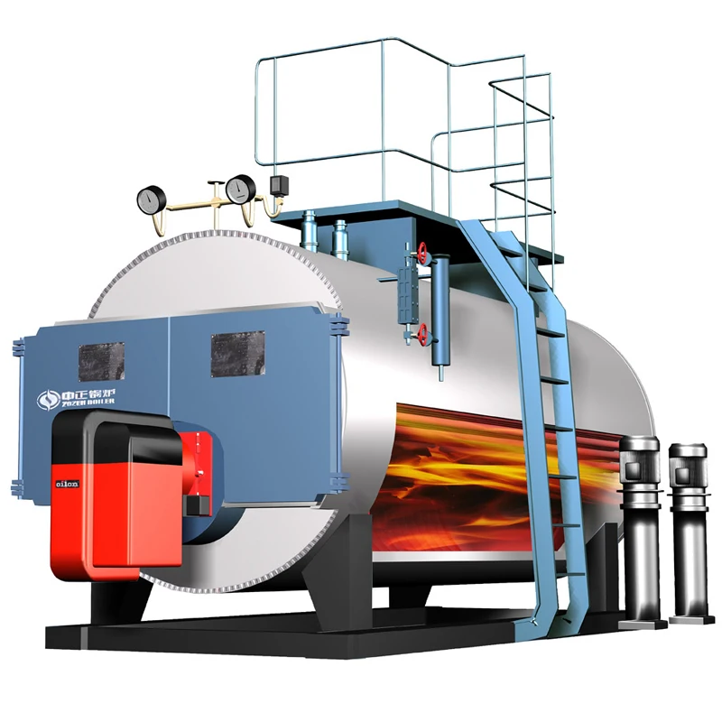 1 Ton Boiler Fuel Consumption Boiler Equipment For Chemical Factory