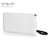 Letouch 2017 new arrivals ultra thin good price portable rohs mobile phone single usb sucker power bank 4000mah with hook
