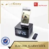 Hotel alarm clock plastic digital alarm clock with USB charging
