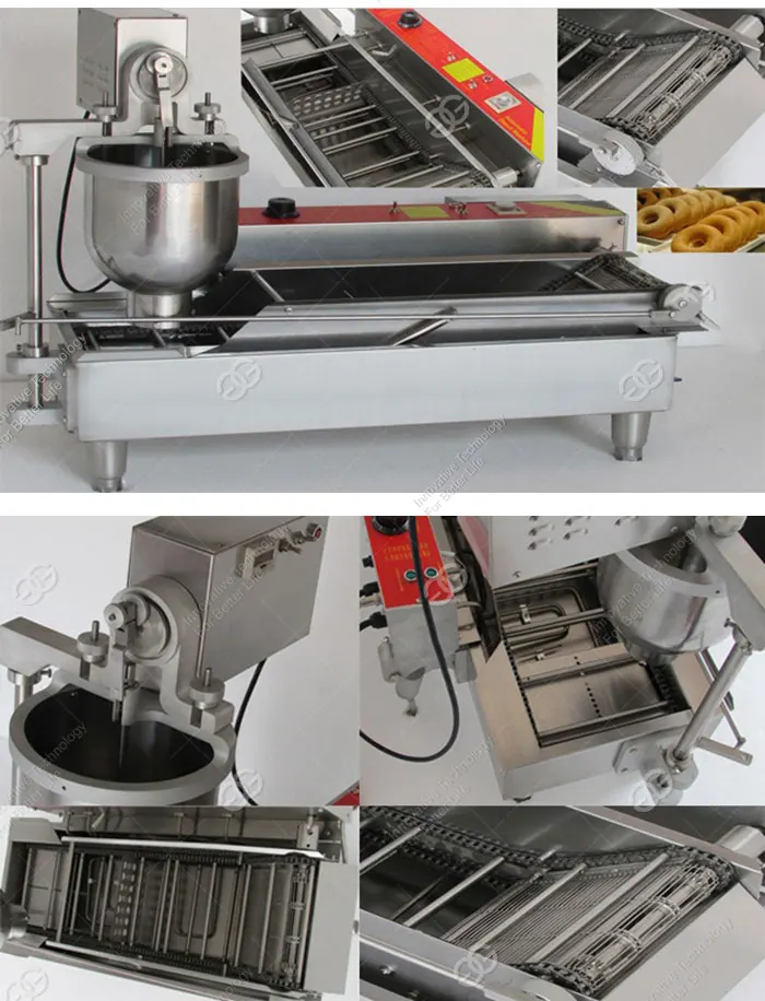 Full Automatic Sweet Buns Cake Machinery Lil Orbits Mini Doughnut Making Machine Donut Hole Maker For Sale