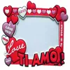 High quality cartoon PVC blister photo frame for 3D lenticular products