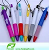 9.5cm Mini short ball pen with mobile phone string rope