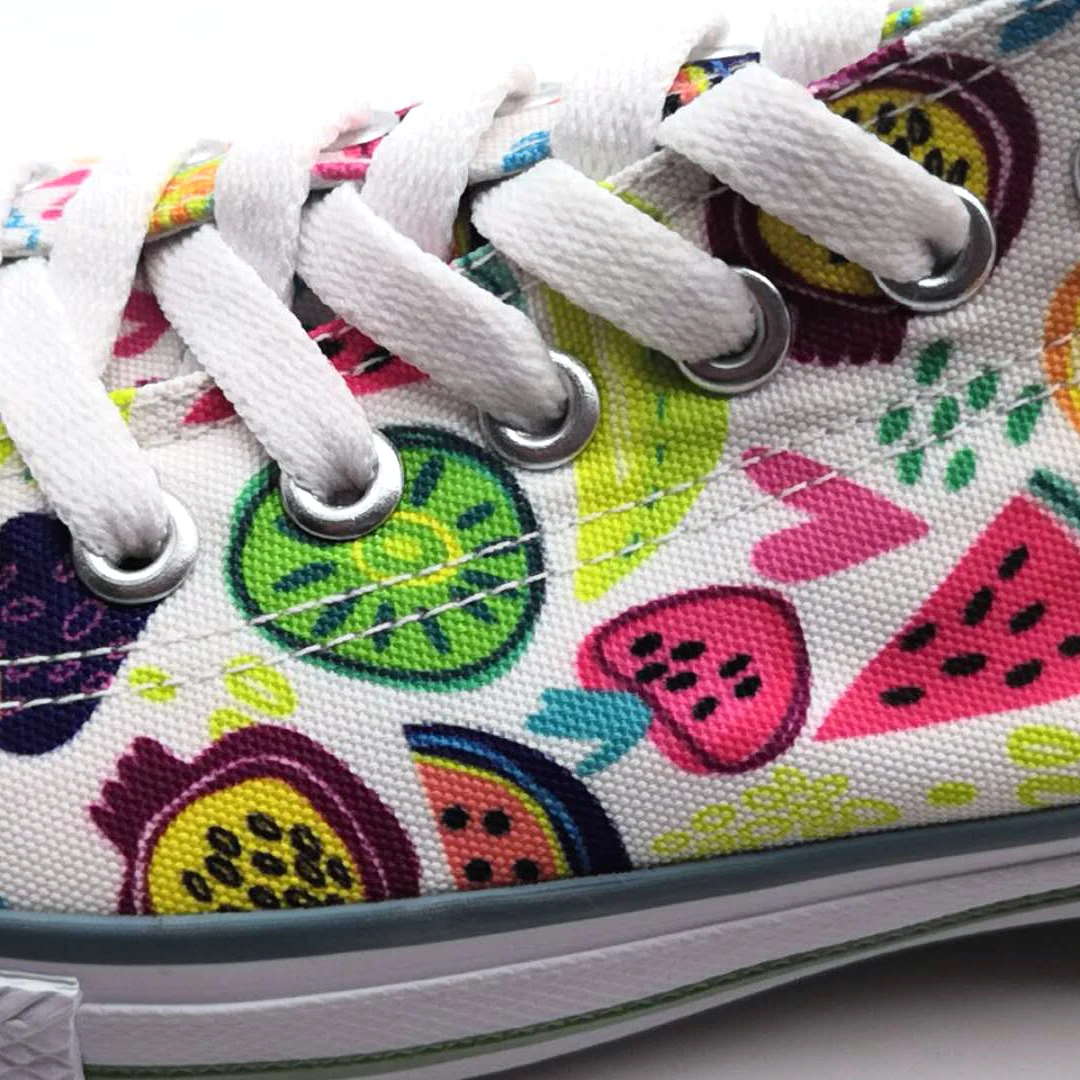 Sneakers With Sublimation Casual Canvas Shoes Women Sneakers With Sublimation Casual Canvas Shoes Women