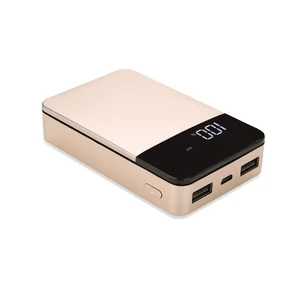 10000mAh Power Bank LED Indicators Smartphones