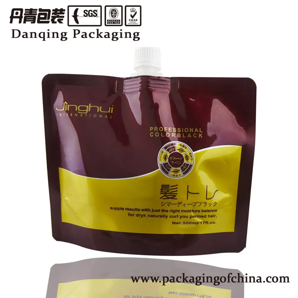 China Manufacture DQ PACK Facial Foam Packaging Doypack For Hair Conditioner