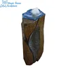 China Supplier Antique Natural Basalt Stone Carving Columns Fountain for Sale