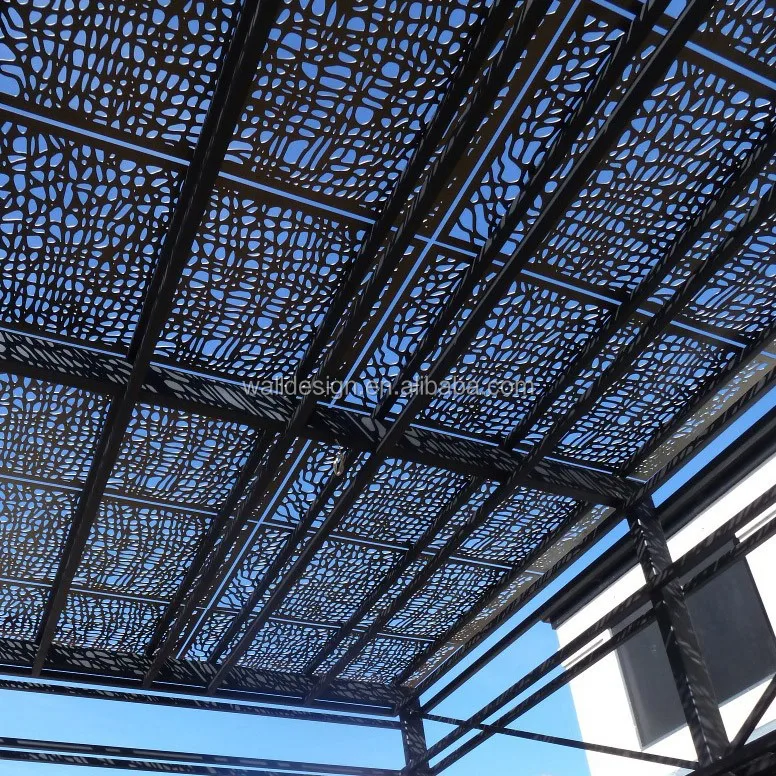 Decorative Laser Cut Panels Used For Patio Ceiling Decoration